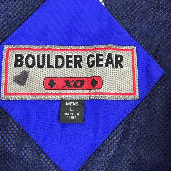 Boulder Gear Vintage Bright Ski Winter Jacket L X - Picture 4 of 8